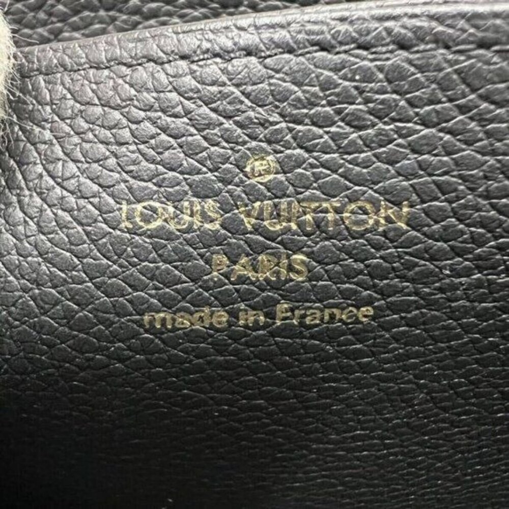 Authentic Louis Vuitton Monogram Empreinte Leather Zippy Long Wallet Black LV - Picture 9 of 10
